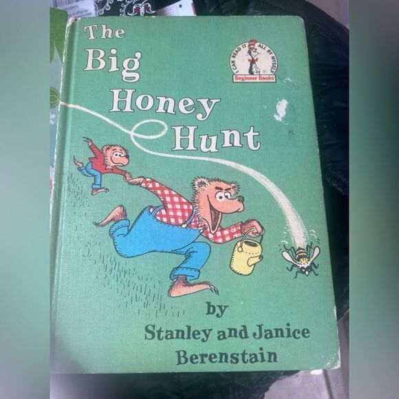 Dr Seuss The Big Honey Hunt Book rare vintage story books collection item - Picture 1 of 5